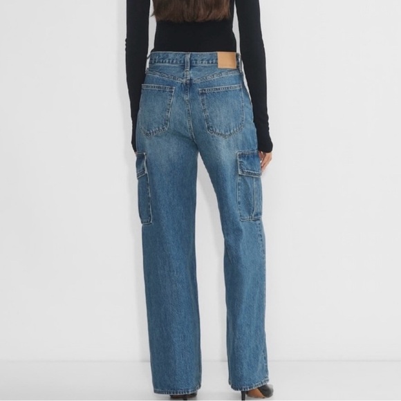 Denim Forum Wide Leg Jeans - Picture 2 of 4